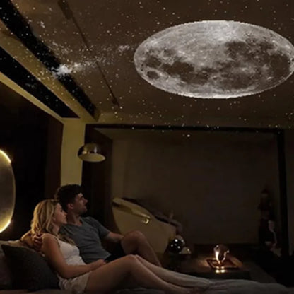 Mini Galaxy Star Projector Two In One Night Light Home Background Atmosphere Light Bedroom Car Decoration Children&