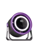 2500mAH Portable Electric Fan with Ambient Light Turbo Mute Electric Fan Desktop Wall Mount Ceiling Air Cooler